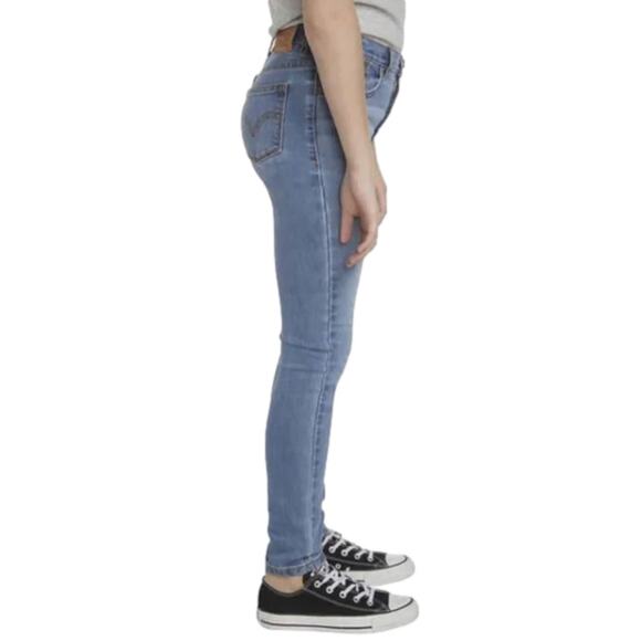 Levi's Girl's 720 Jeans High-Rise Adjustable Waistband Super Skinny Size 14 NWT - Picture 8 of 9